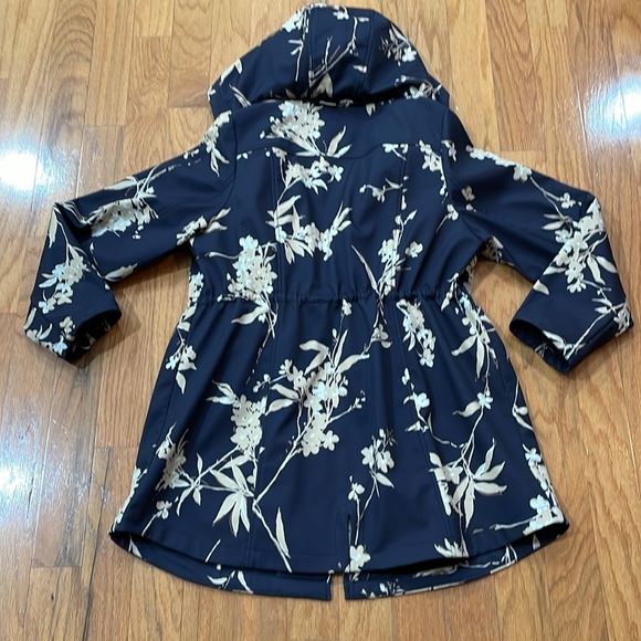 A Isaac Mizrahi Live Women’s Coat Size 1X Full Zipper Removable Hood Black Tan - Picture 2 of 13